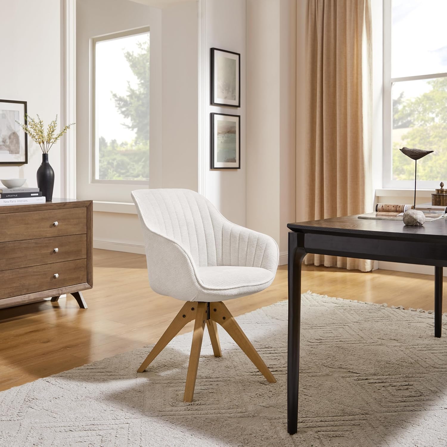 Mid Century Swivel Accent Chair